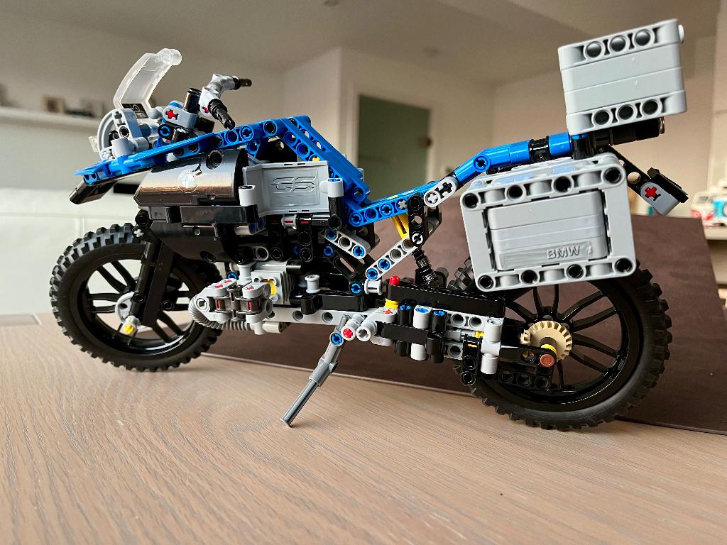 Lego Technic 42063 BMW 1200 GS Moto, Kinderen en Baby's, Speelgoed | Duplo en Lego, Gebruikt, Lego, Technic, Ophalen of Verzenden