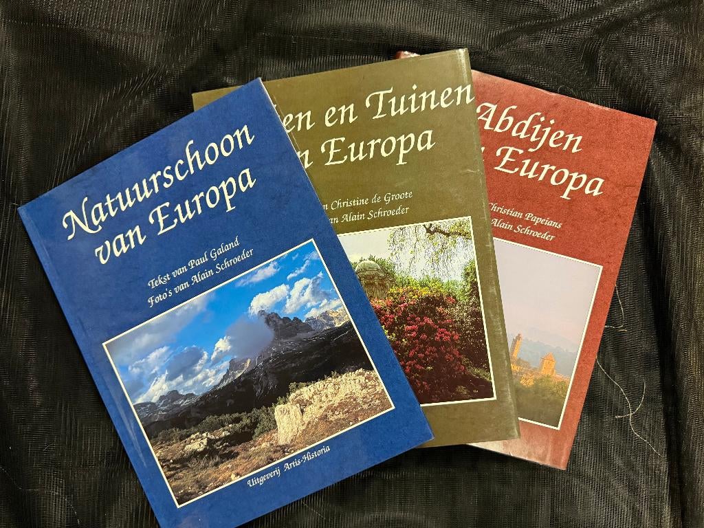 Europa – natuur, tuinen en abdijen, Ophalen of Verzenden, Zo goed als nieuw, Artis-Historia