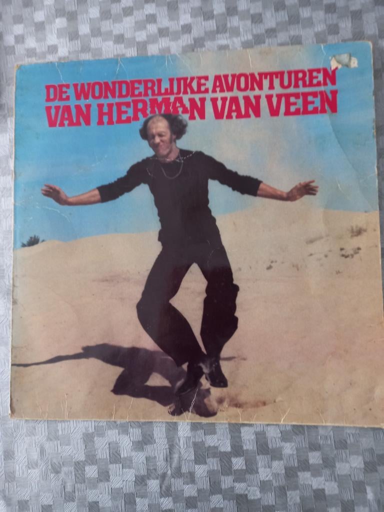 Lp De wonderlijke avonturen van Herman Van Veen, Ophalen of Verzenden