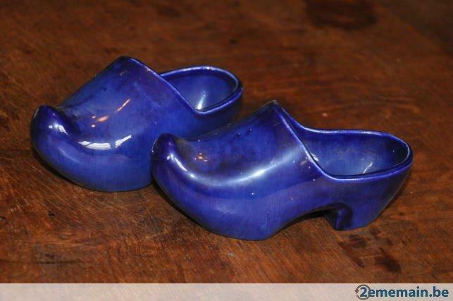 sabots en faience "vintage", Antiquités & Art