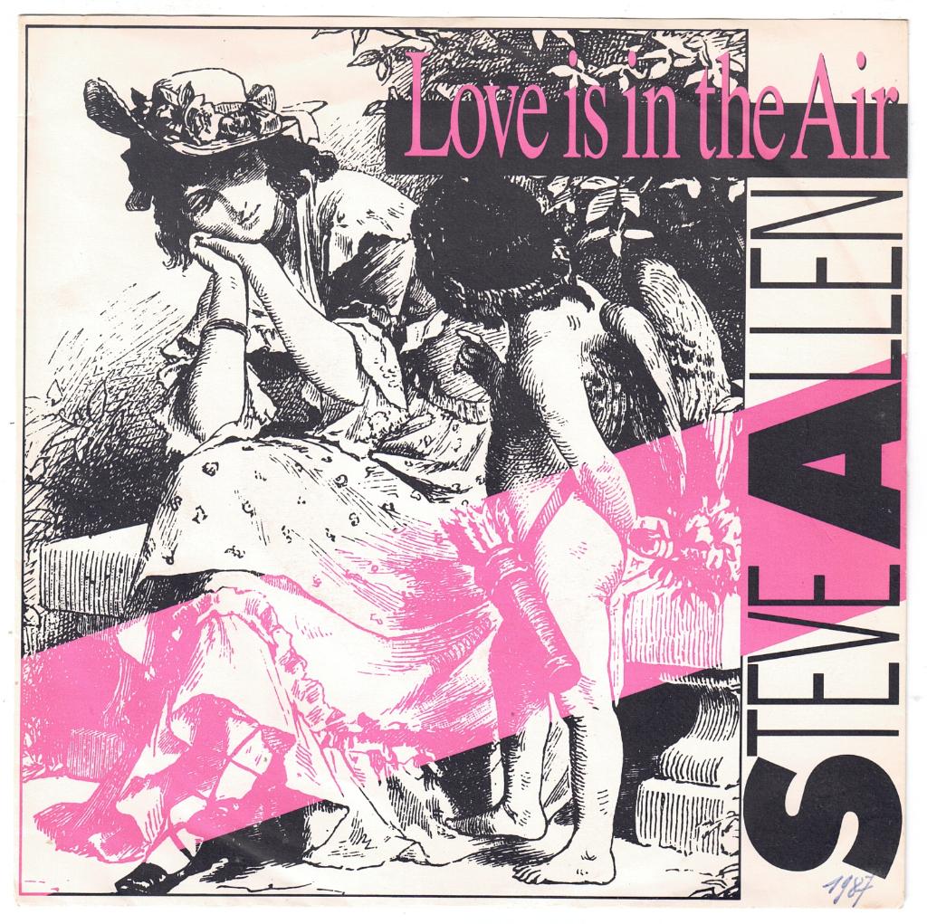 Steve Allen – Love Is In The Air - Vinyle 45 RPM - 7" (1987), Enlèvement ou Envoi, Utilisé