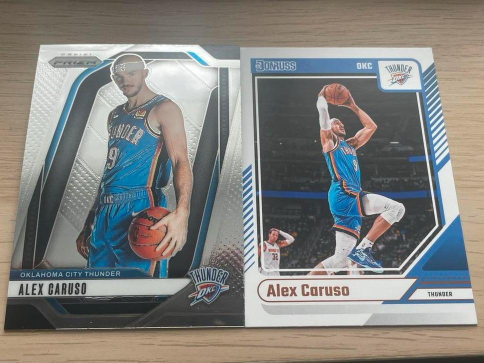 Alex Caruso kaarten OKC, Enlèvement ou Envoi, Neuf, Plusieurs images