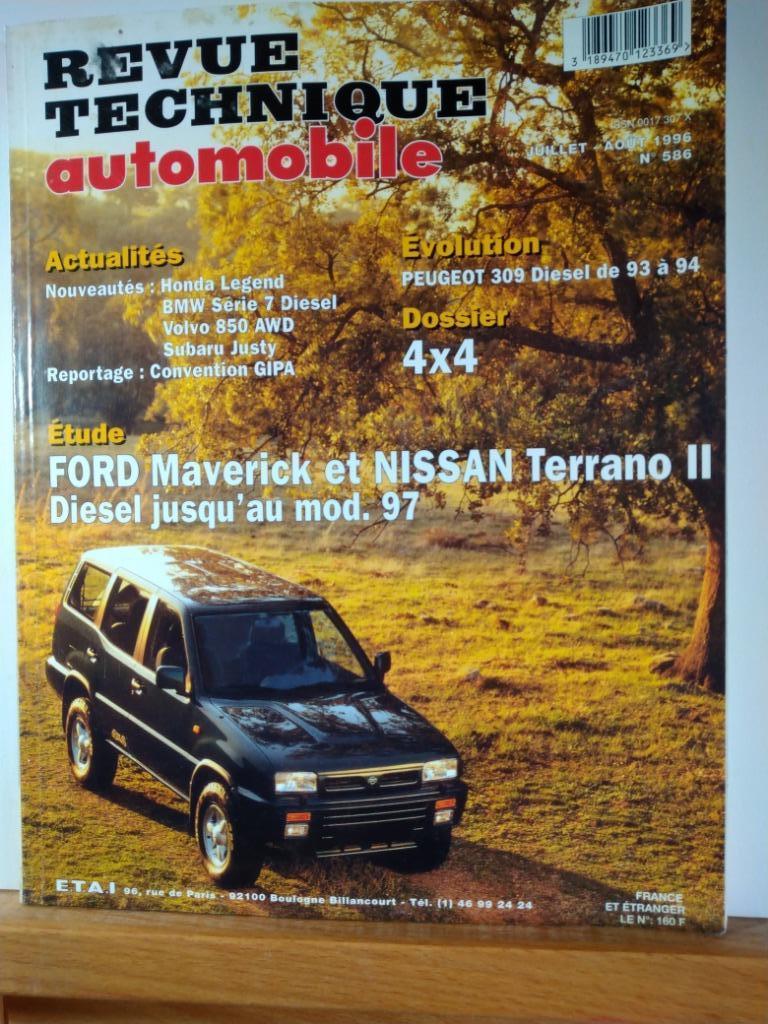 RTA - Ford Maverick - Nissan Terrano - Peugeot 309, Envoi