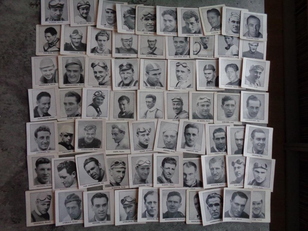 Cyclistes imprime CHEWING GUM BELGE Années 50 Piste géants 6, Hobby & Loisirs créatifs, Autocollants & Images, Envoi