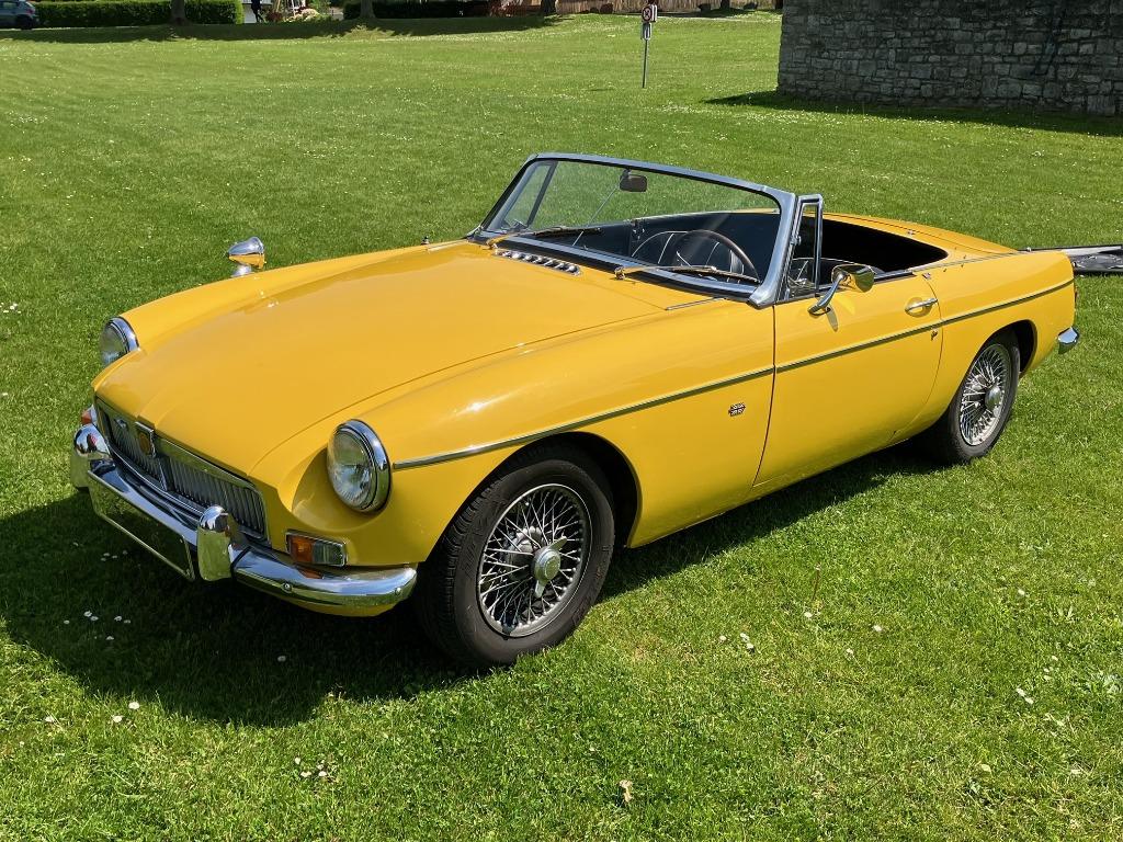 MG B Roadster 1965, Autos, MG, Cuir, B, Achat, Boîte manuelle