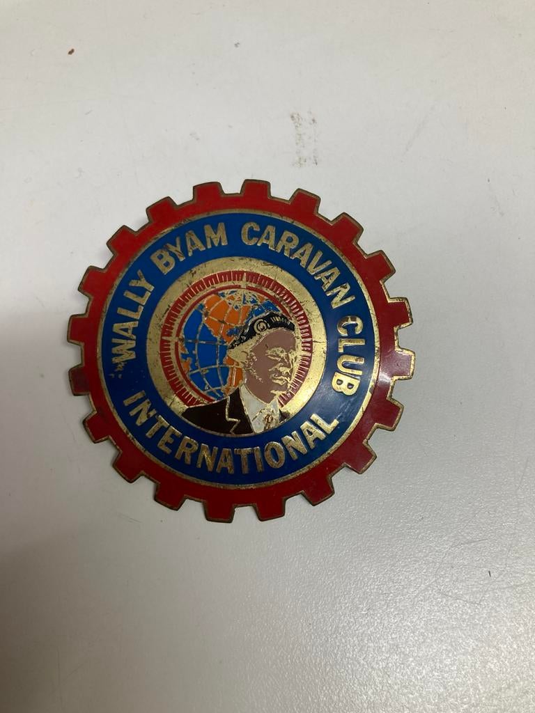 Badge Wally  Byam.  Airstream, Enlèvement ou Envoi, Utilisé