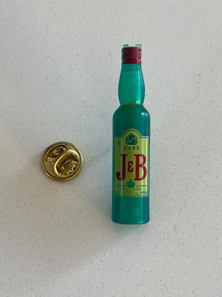 Vintage pin J&B, Ophalen of Verzenden