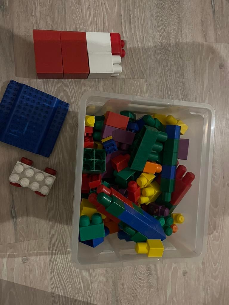 Megabloks: kleine en grote, Ophalen, Zo goed als nieuw, Megabloks