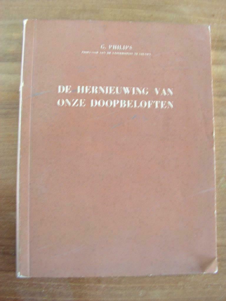 Boek “De Hernieuwing van onze Doopbeloften” van 1952 K.U.L., Ophalen of Verzenden, Gelezen, Christendom | Katholiek