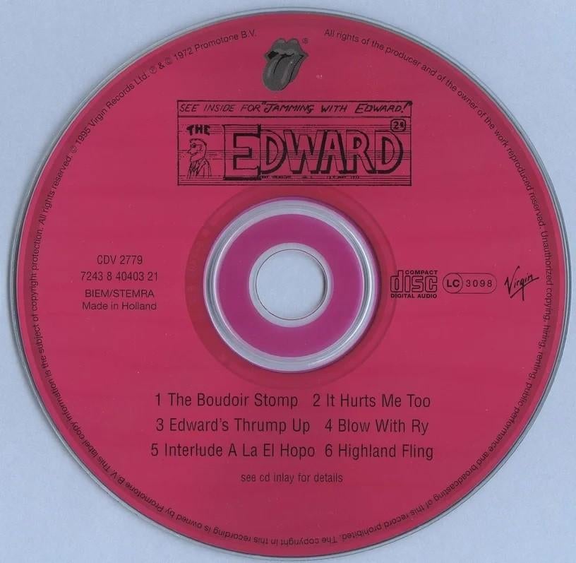 WANTED ! Rolling Stones - Jamming with Edwards. VIOLET CD, Cd's en Dvd's, Cd's | Rock, Ophalen of Verzenden