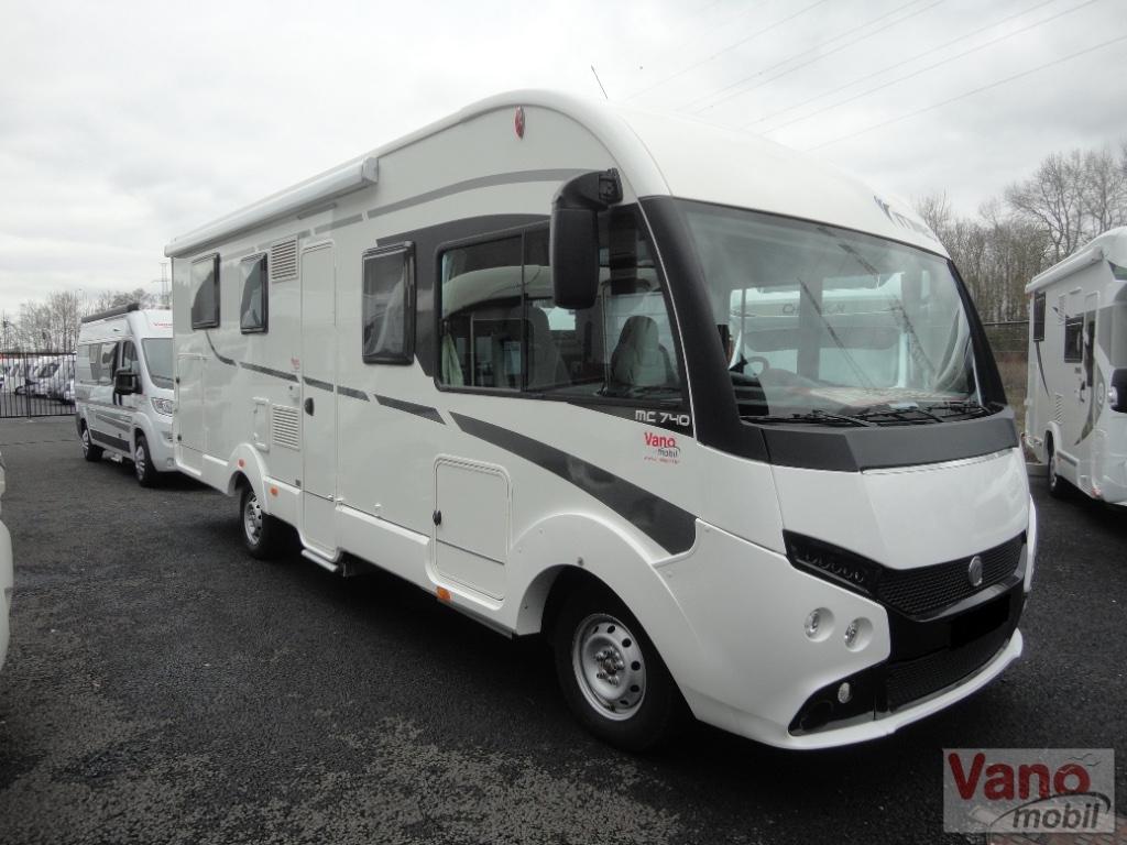 Complete integraal ITINEO MC740 (automatic), Caravans en Kamperen, Mobilhomes, Fiat, Serrures de sécurité, Diesel, Cassettetoilet