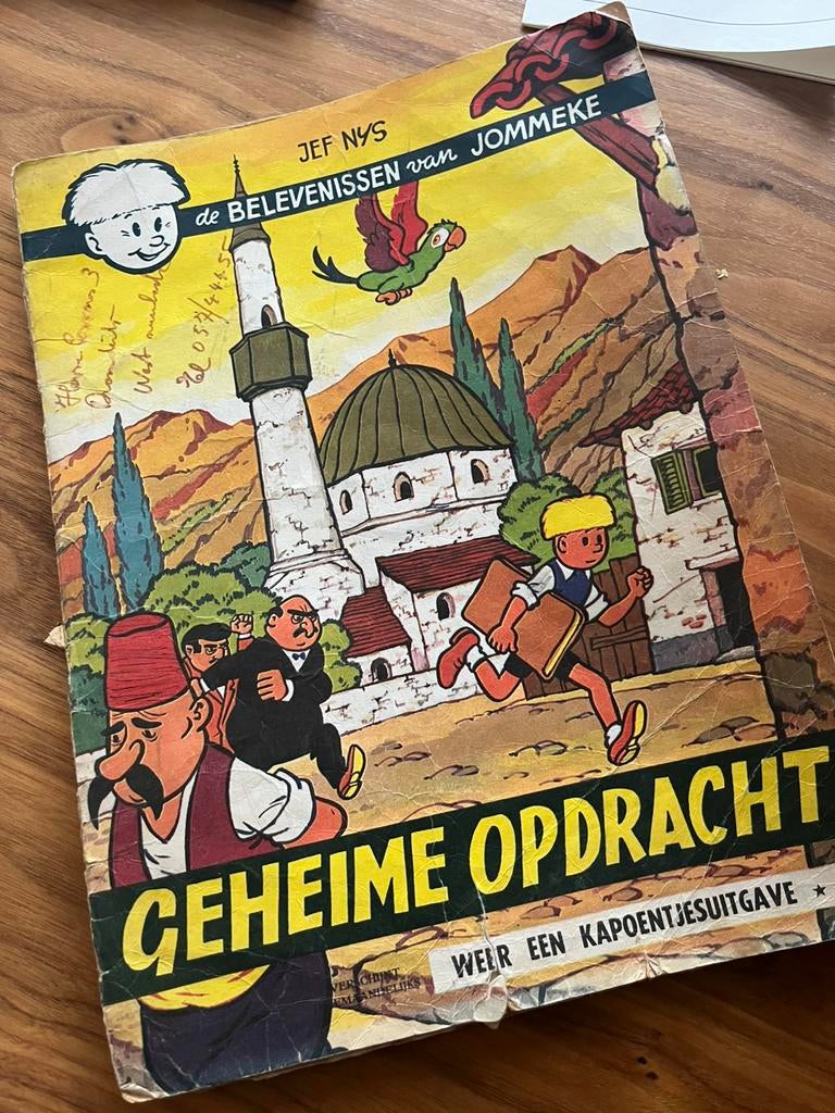 Stripverhaal Jommeke, Enlèvement, Utilisé, Comics, Europe