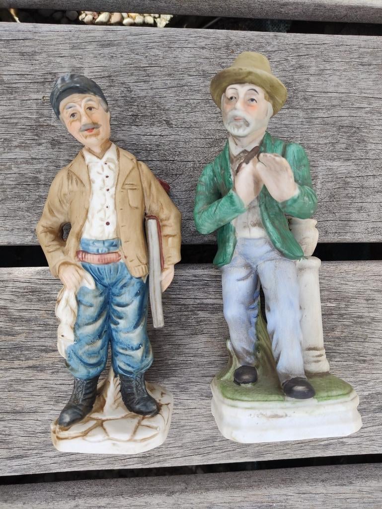 Porseleinen beeldjes mannen, Enlèvement ou Envoi, Comme neuf, Humain