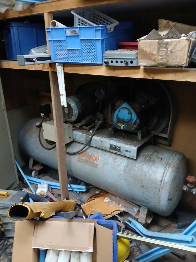 Compressor 1100 L/min, Ophalen