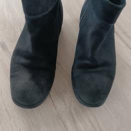 Hush Puppies blauwe suède laarzen maat 41, Ophalen, Blauw
