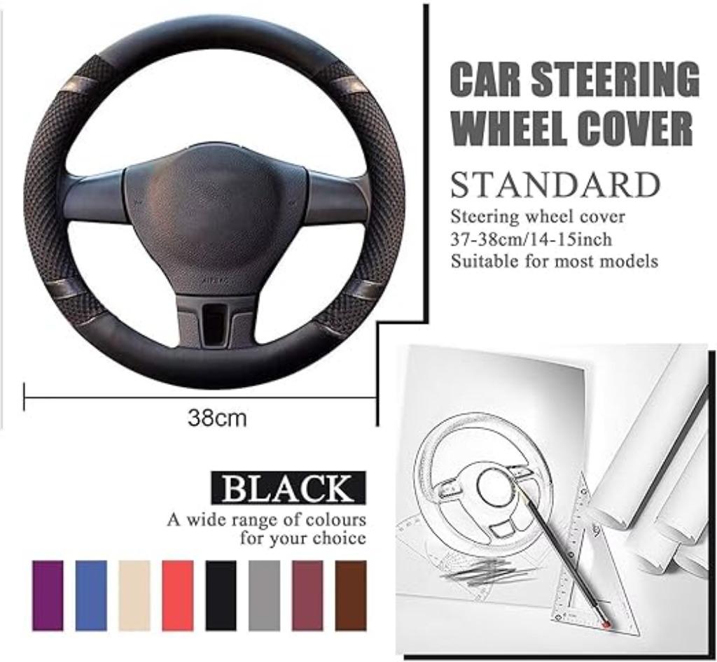 Stuurhoes Auto | 38cm | Ademend & Antislip Design ️🛠️, Verzenden, Pahajim, -, -