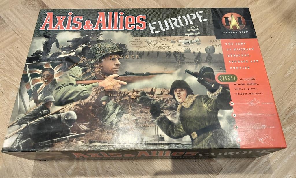 L'Axe et ses alliés en Europe (1999), Enlèvement ou Envoi, Comme neuf, Avalon Hill