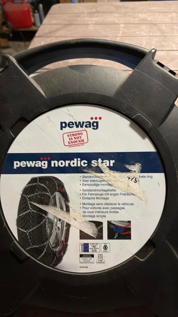 Chaîne, montage, facile et rapide pewag neuve ., Ophalen, Zo goed als nieuw