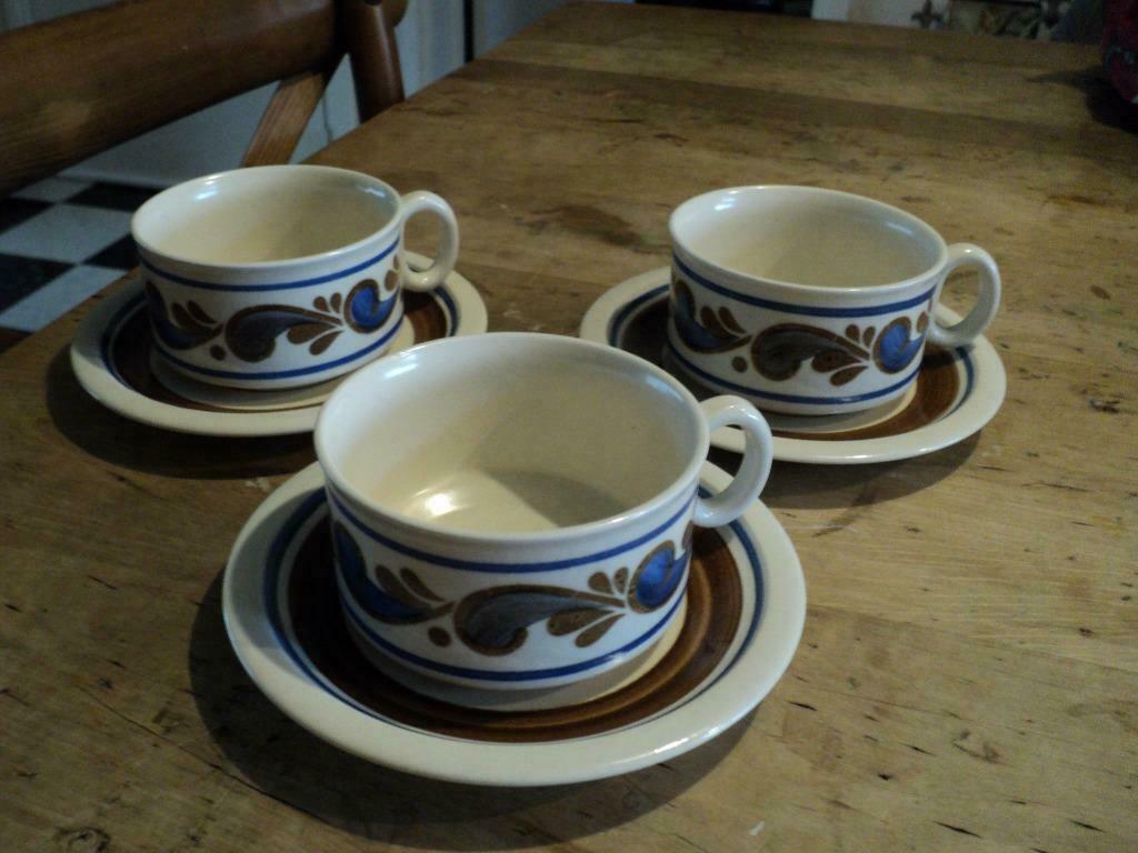 BOCH KERAMIS KOFFIESETJES à  5 euro per setje, Antiek en Kunst, Ophalen of Verzenden