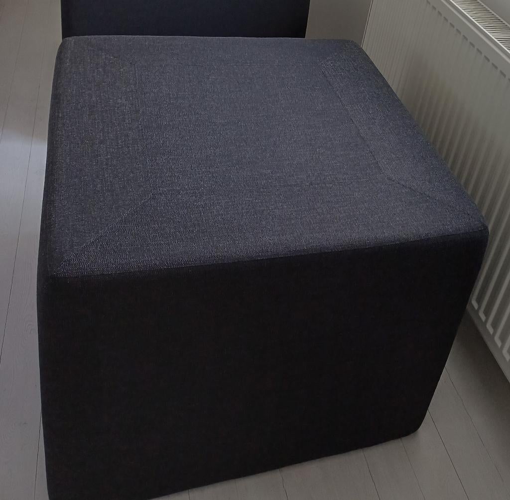 Poufs XXL, Maison & Meubles, Canapés | Repose-pieds & Poufs, Enlèvement, Comme neuf, Carré, Tissus