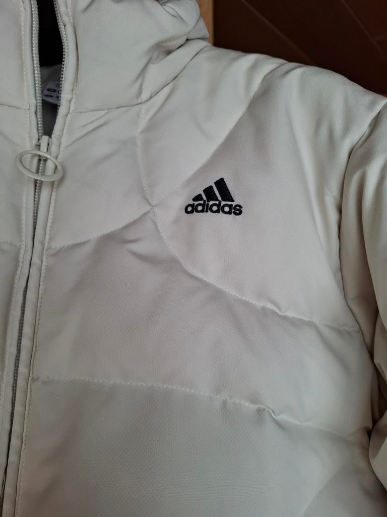Adidas jas., Ophalen of Verzenden, Zo goed als nieuw, Maat 36 (S), Beige