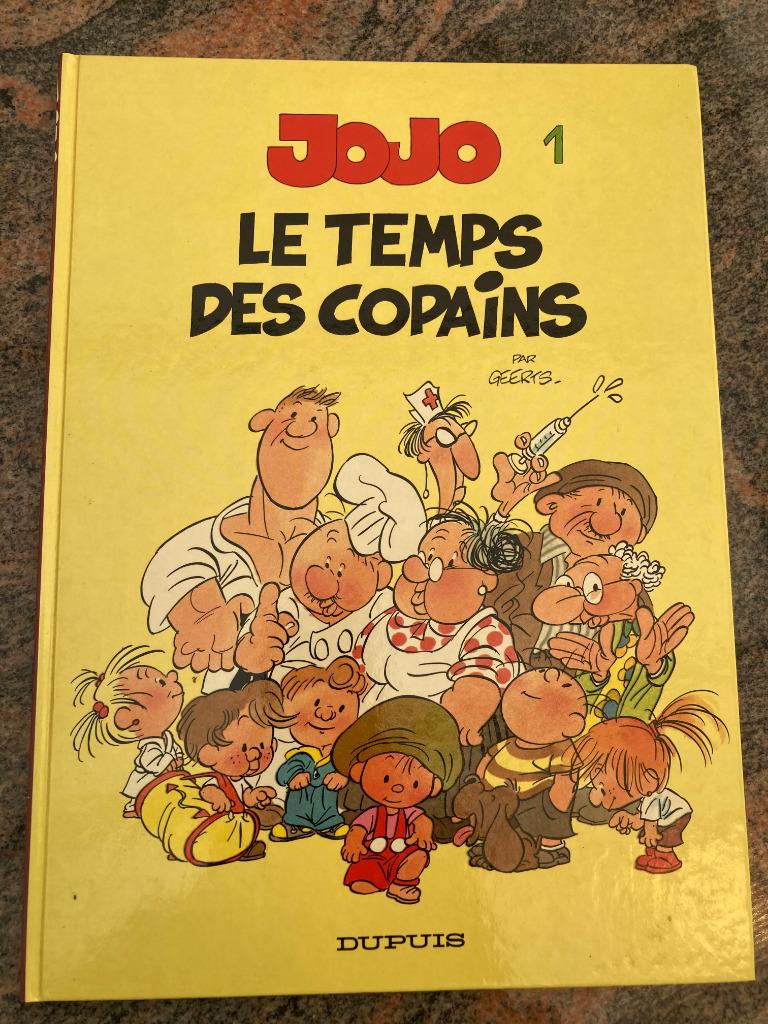 BD Jojo 1. Le temps des copains, Livres, Une BD, Utilisé, Geerts, Envoi