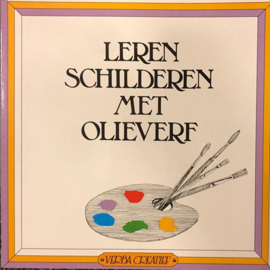 leren schilderen met olieverf (b), Hobby en Vrije tijd, Ophalen of Verzenden, Nieuw, Olieverf