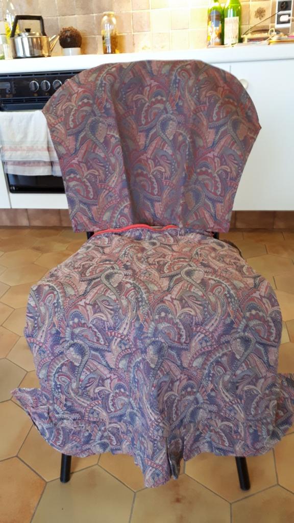 2 sets overtrekken voor kleine zeteltjes., Huis en Inrichting, Ophalen of Verzenden, Gebruikt