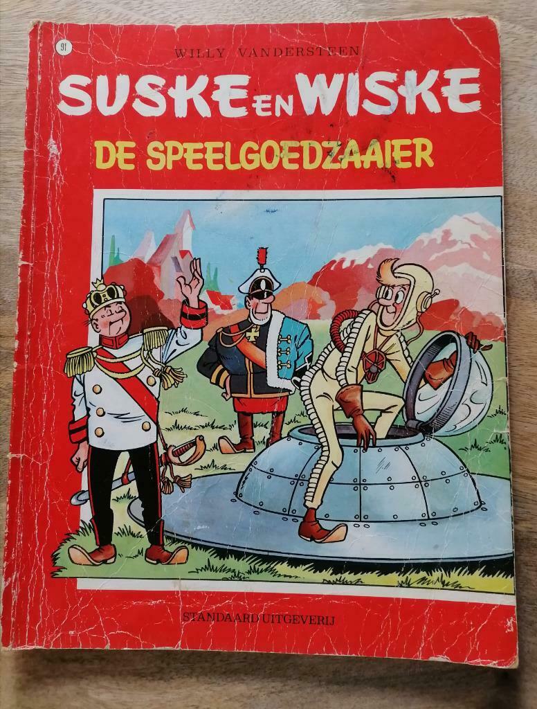 suske en wiske - De Speelgoedzaaier, Enlèvement ou Envoi, Willy Vandersteen, Une BD, Utilisé