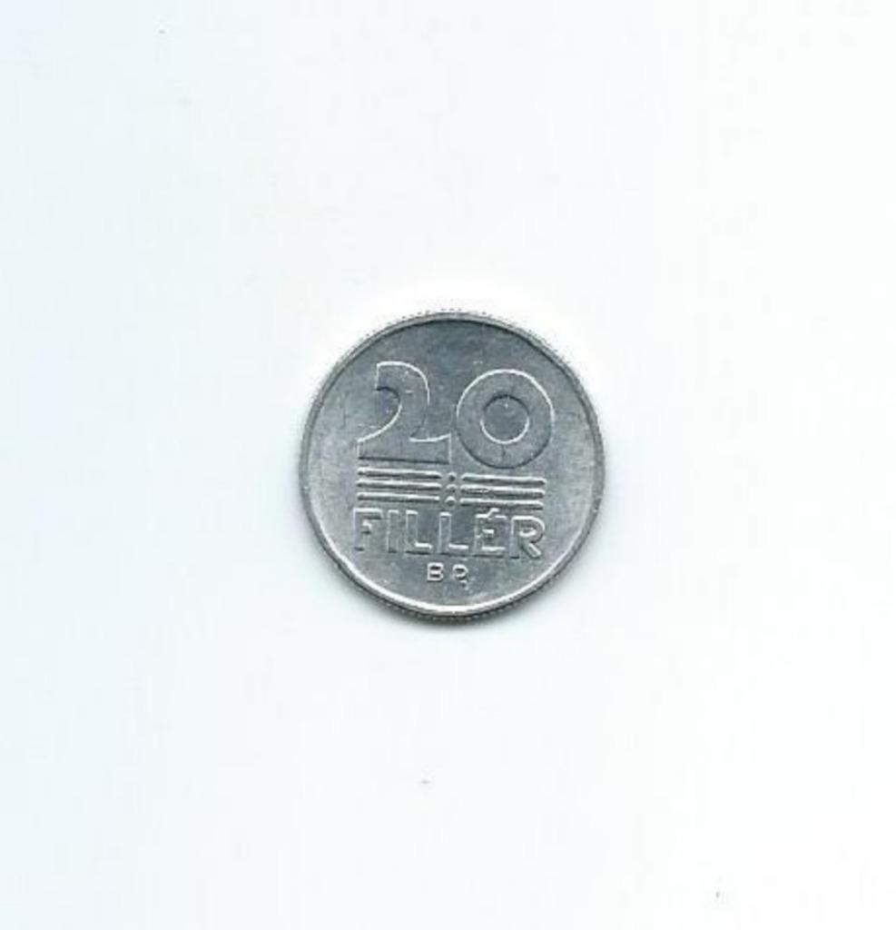 Hongarije, 20 Filler 1989., Postzegels en Munten, Ophalen of Verzenden, Hongarije, Losse munt