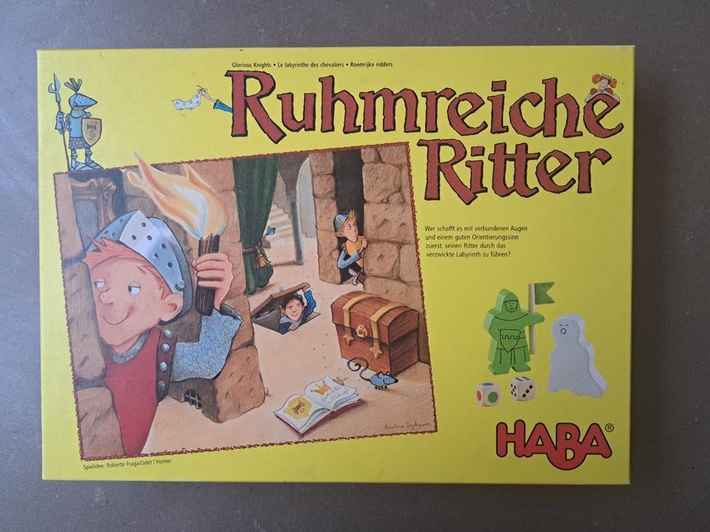 Roemrijke ridders (Haba), Ophalen, Zo goed als nieuw