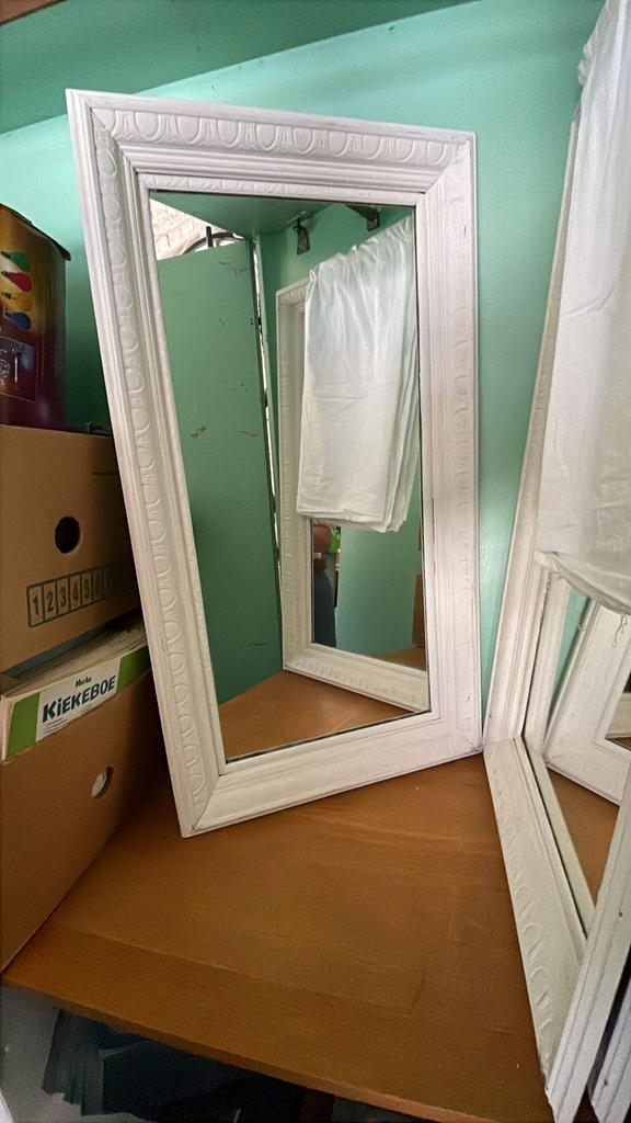 3 spiegels, Huis en Inrichting, Ophalen, Minder dan 50 cm, Gebruikt, 100 tot 150 cm