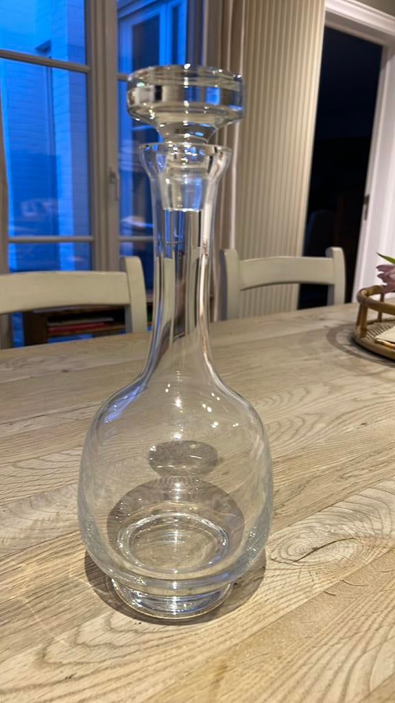 Verre à carafe, Enlèvement