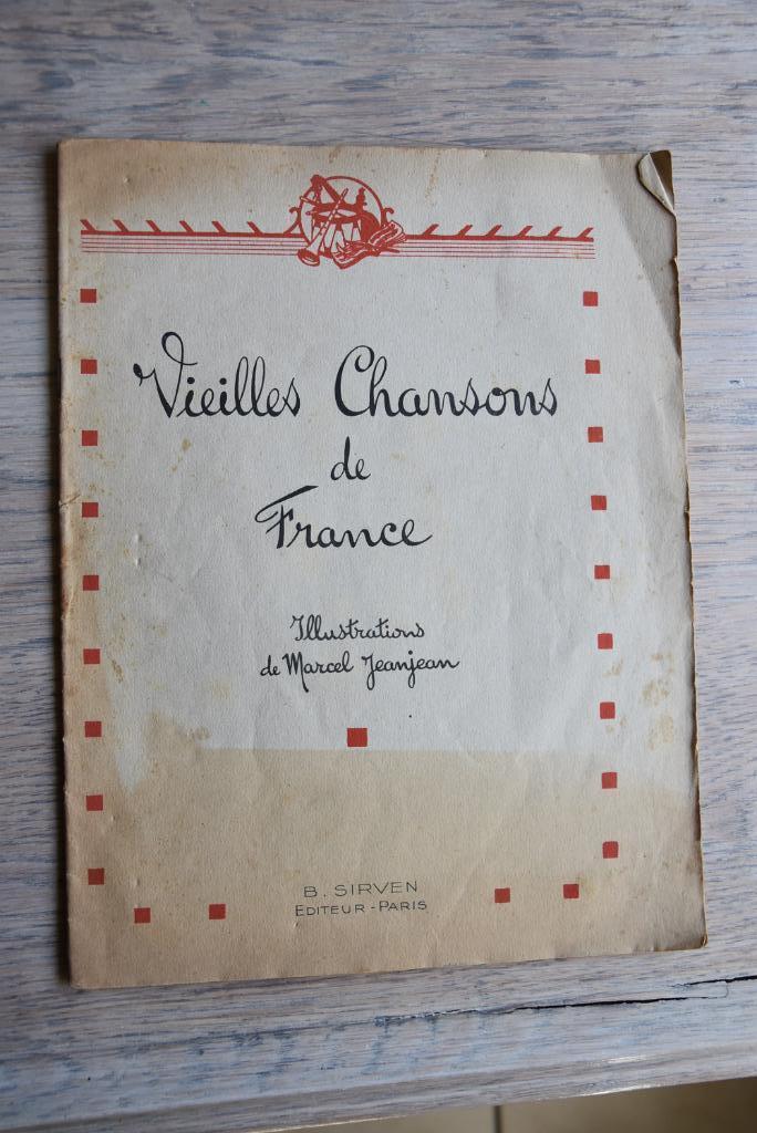 Vieilles chansons de France Illustrations Marcel Jeanjean, Envoi