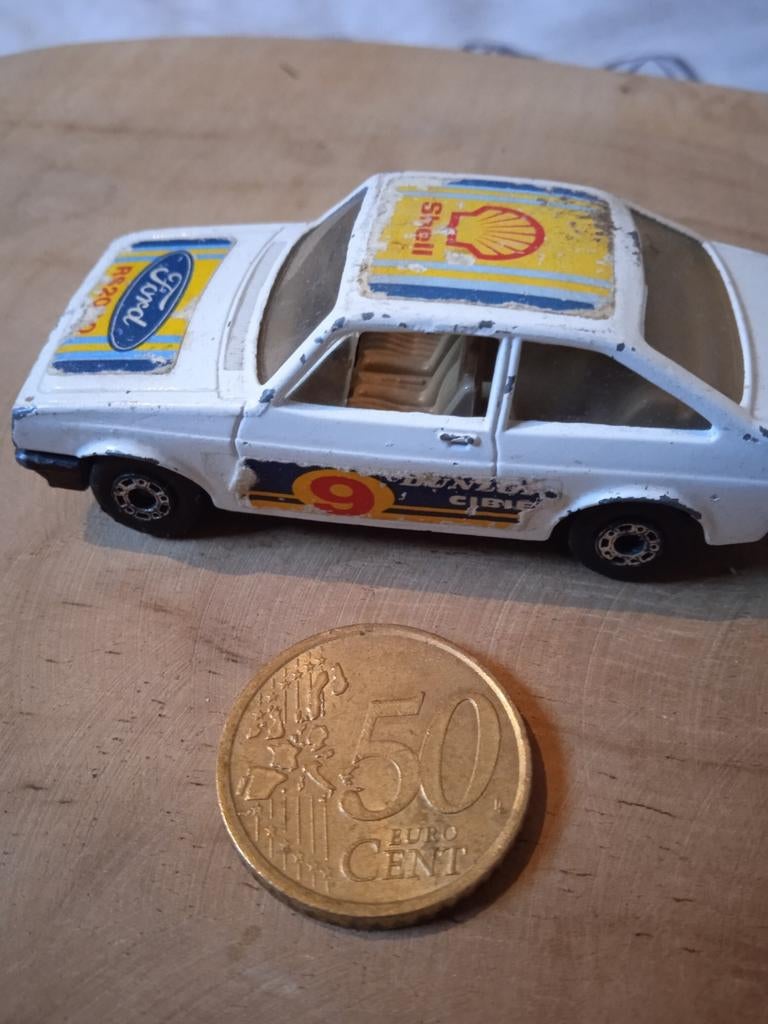 Matchbox superfast Ford escort 2000 rs  1978 nr9, Ophalen of Verzenden, Gebruikt