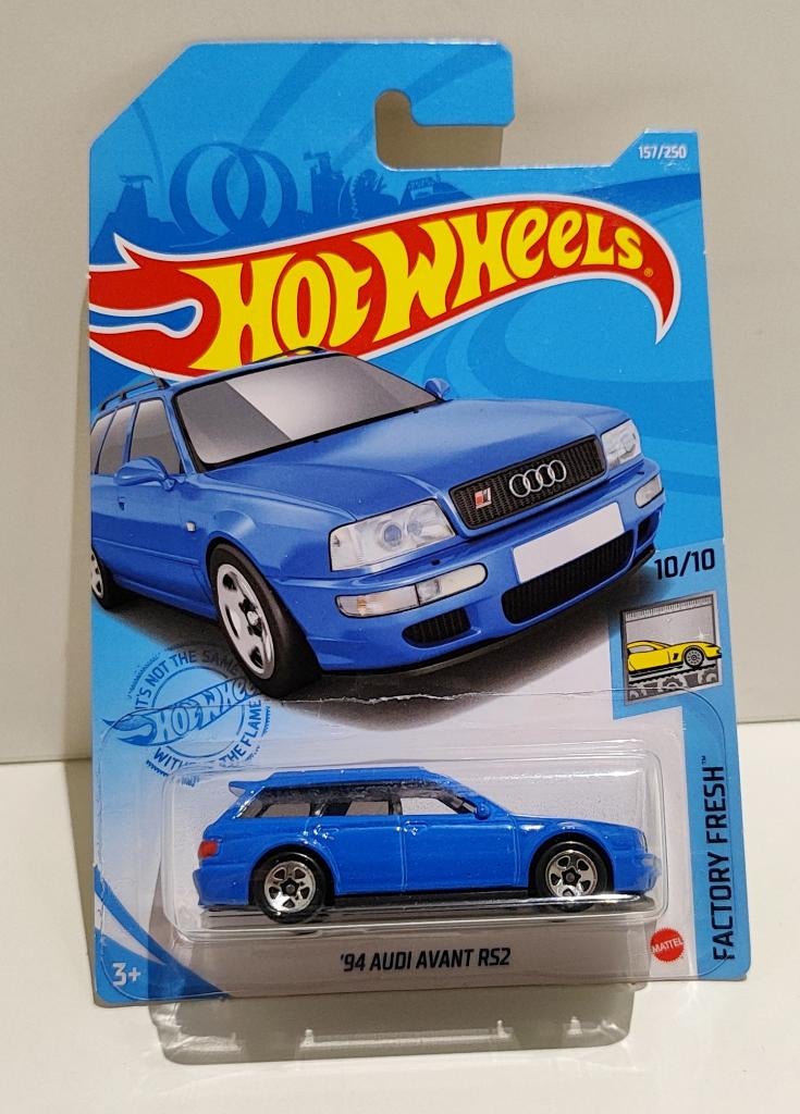 Hot Wheels '94 Audi Avant RS2 Blauw (2020), Ophalen of Verzenden