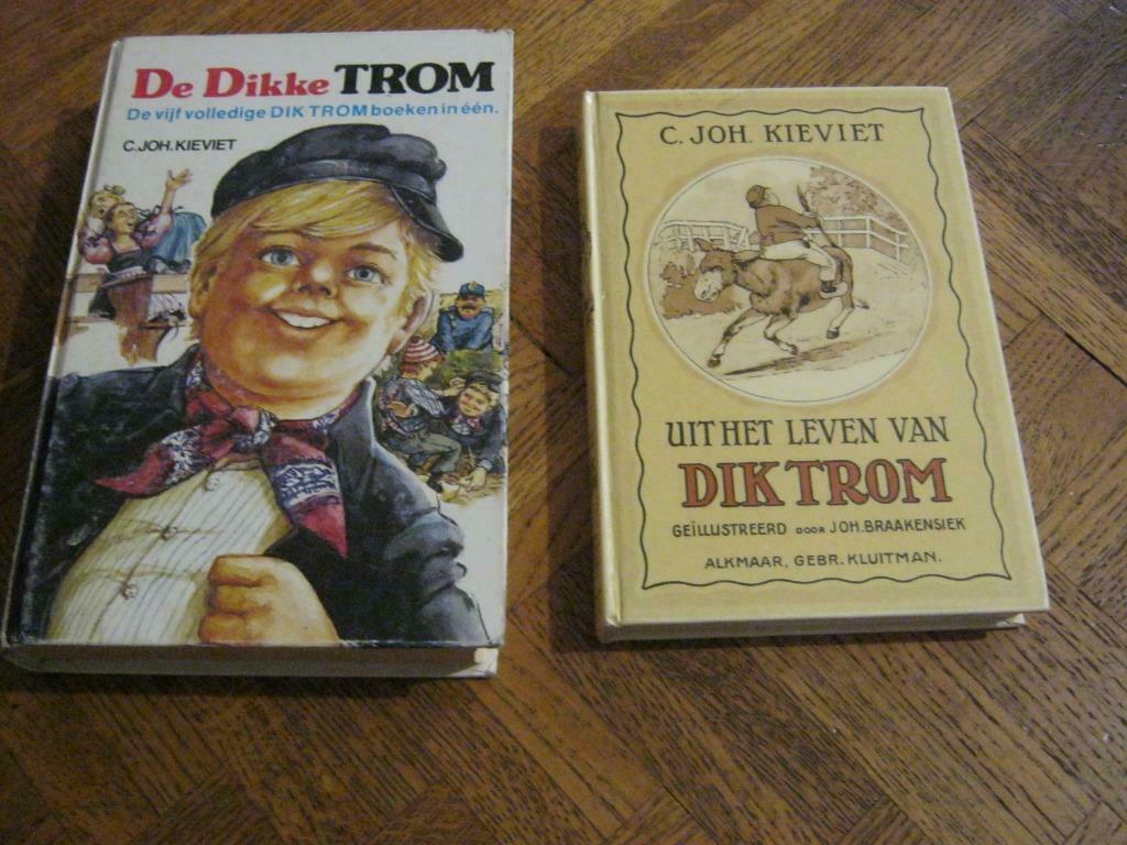 C. Joh Kieviet: De dikke trom + Uit het leven van Dik Trom, Enlèvement ou Envoi, Utilisé