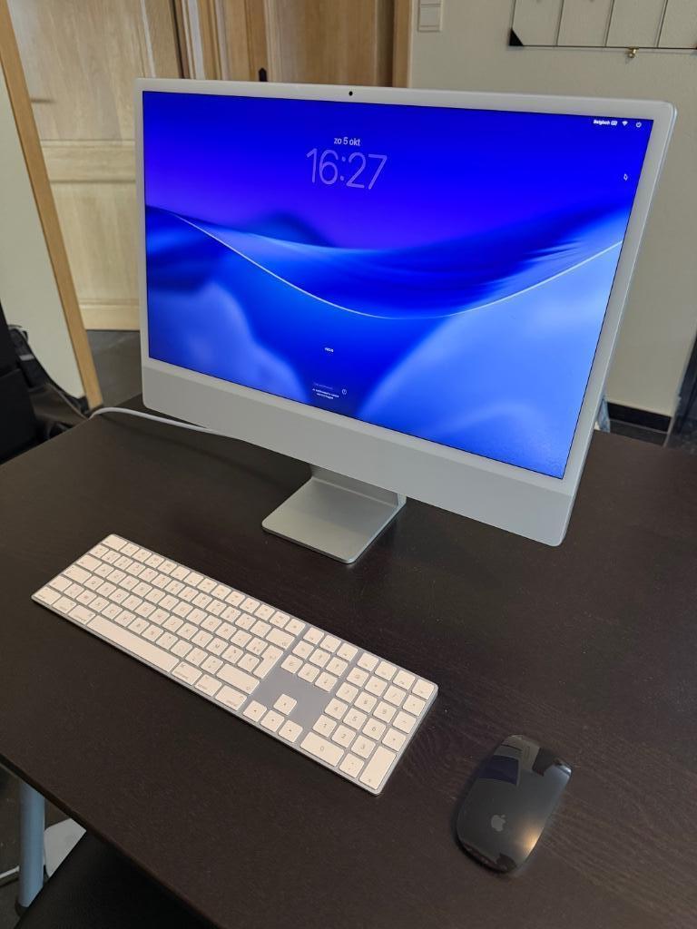 iMac 24” 4,5K M3 (2023) 8GB RAM 256GB SSD, 256 GB, IMac, 24 inch, 4 Ghz ou plus
