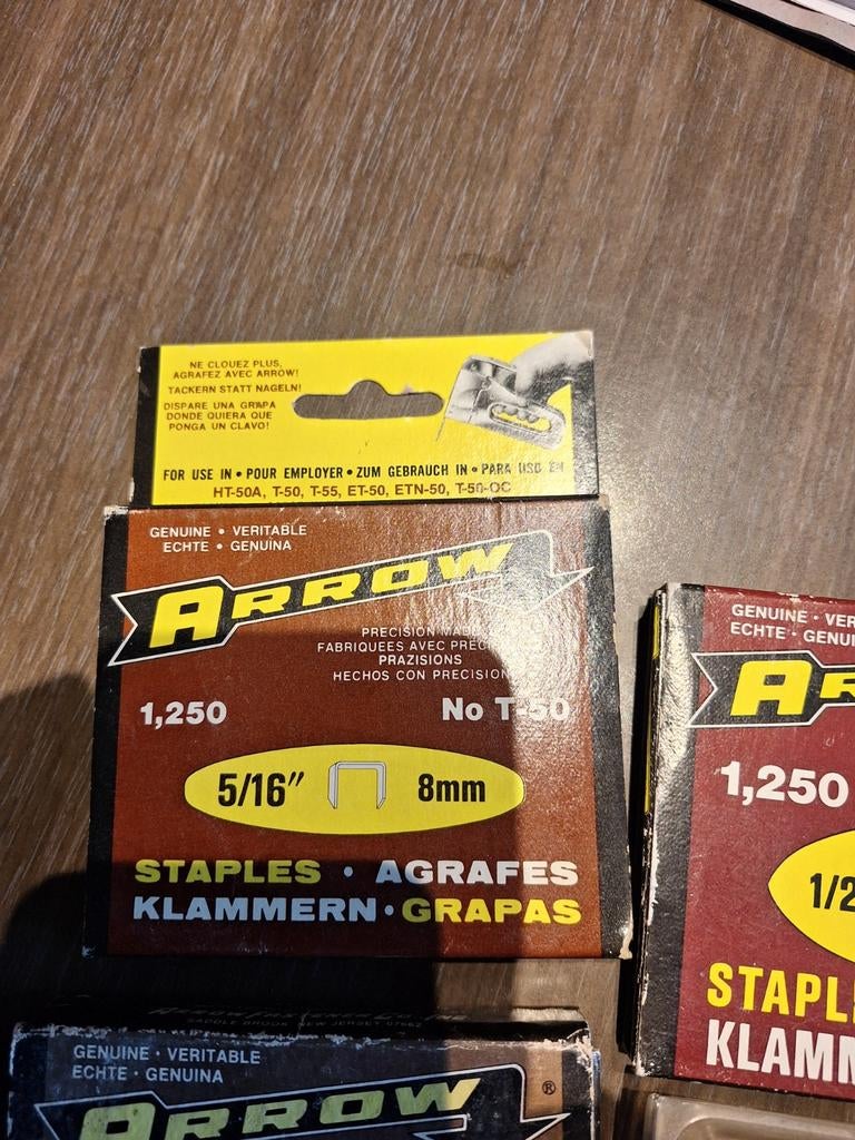Nietjes voor nietmachine T-50, Ophalen of Verzenden, Nieuw