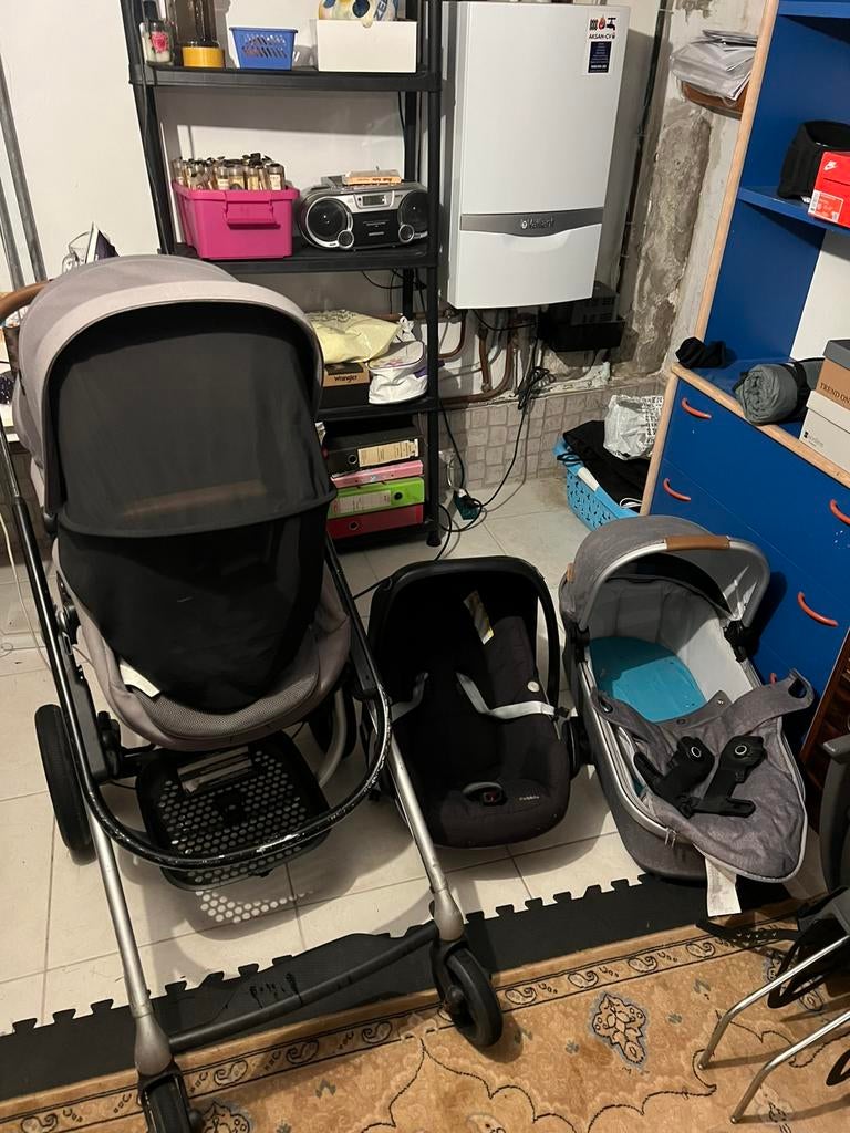 Buggy set Maxi-Cosi, Kinderen en Baby's, Kinderwagens en Combinaties, Ophalen, Zo goed als nieuw, Maxi-Cosi