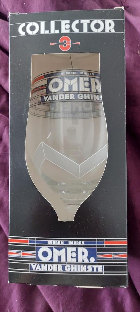 Omer Vander Ghinste glas nr. 3, Verzamelen, Glas en Drinkglazen, Ophalen of Verzenden, Zo goed als nieuw