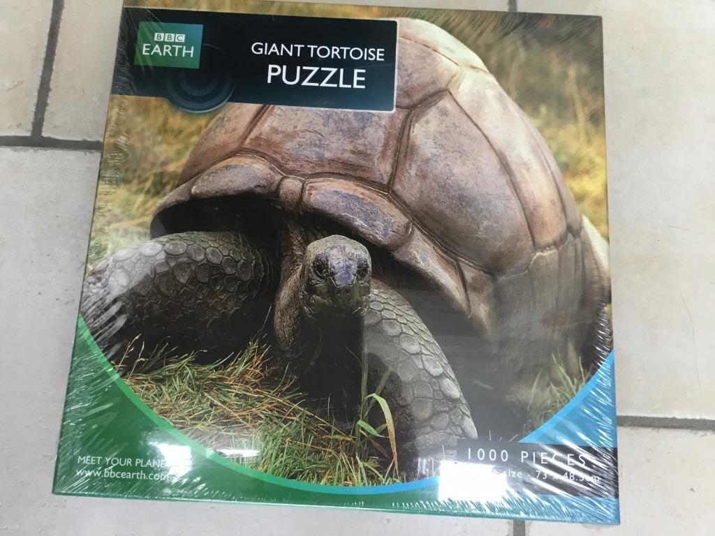 Puzzel BBC 1000 stukjes Giant Tortoise (NIEUW), Ophalen of Verzenden, 500 t/m 1500 stukjes, Nieuw, Legpuzzel