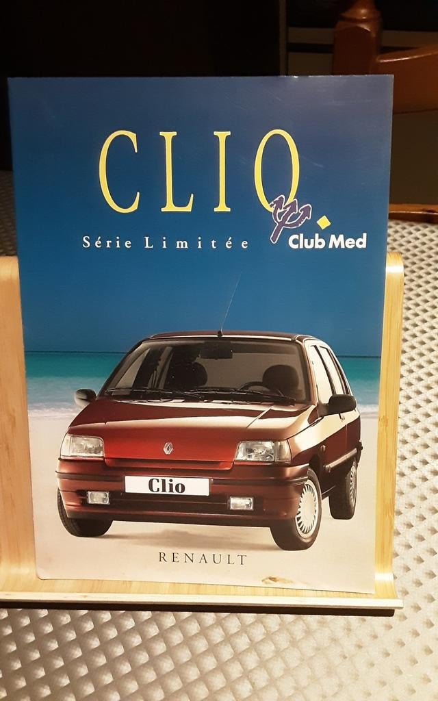 Renault clio brochure, Enlèvement ou Envoi, Comme neuf, Renault