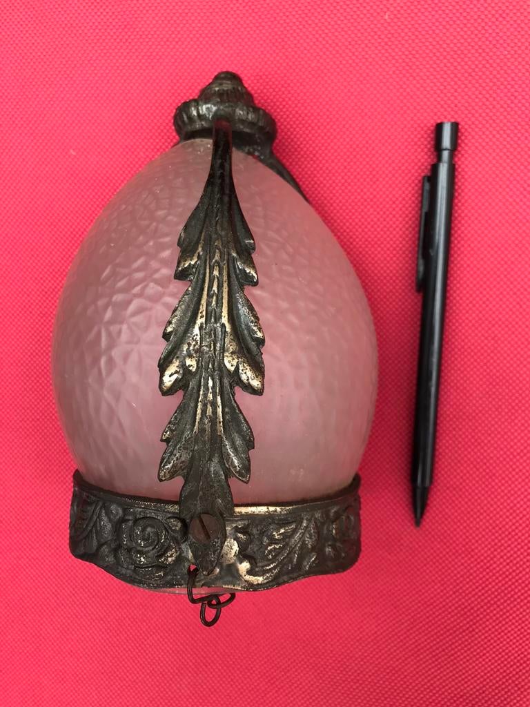 Plafonnier - Une suspension - époque art nouveau, Antiquités & Art