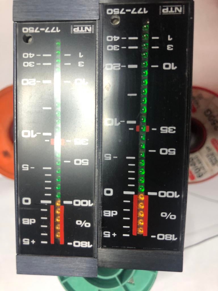 NTP 177-750 meter -  2 stuks/stereo set, Ophalen of Verzenden, Gebruikt, Overige merken, Losse componenten