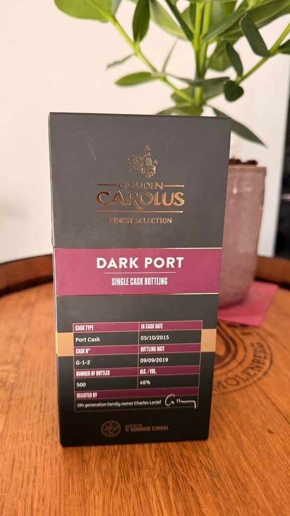 Gouden carolus dark port whisky, Enlèvement ou Envoi, Neuf, Porto