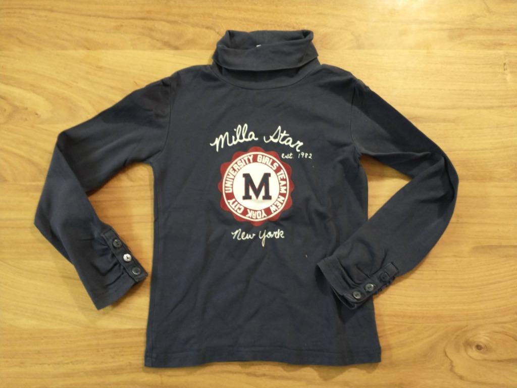 Donker blauwe longsleeve Milla Star - JBC - maat 110, Kinderen en Baby's, Kinderkleding | Maat 110, Gebruikt, Meisje, JBC, Ophalen of Verzenden