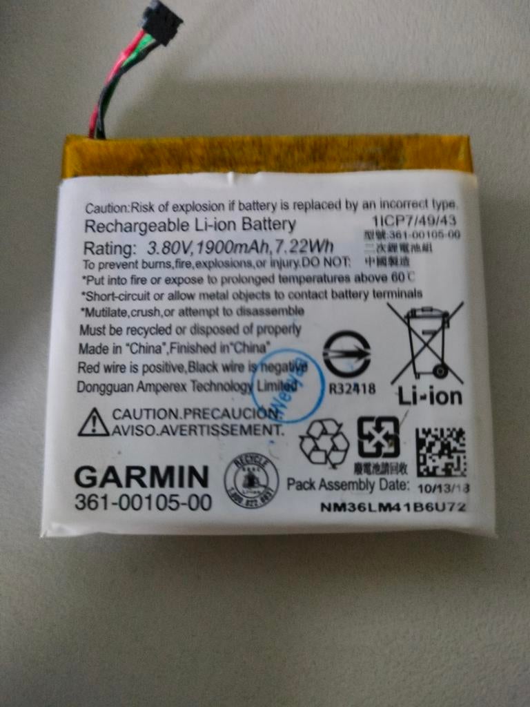 nieuwe originele batterij voor garmin 1030, Fietsen en Brommers, Ophalen of Verzenden