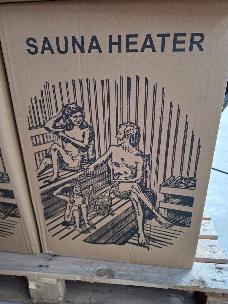 Saunaheater 6kw, Ophalen, Nieuw, Fins of Traditioneel, Onderdelen