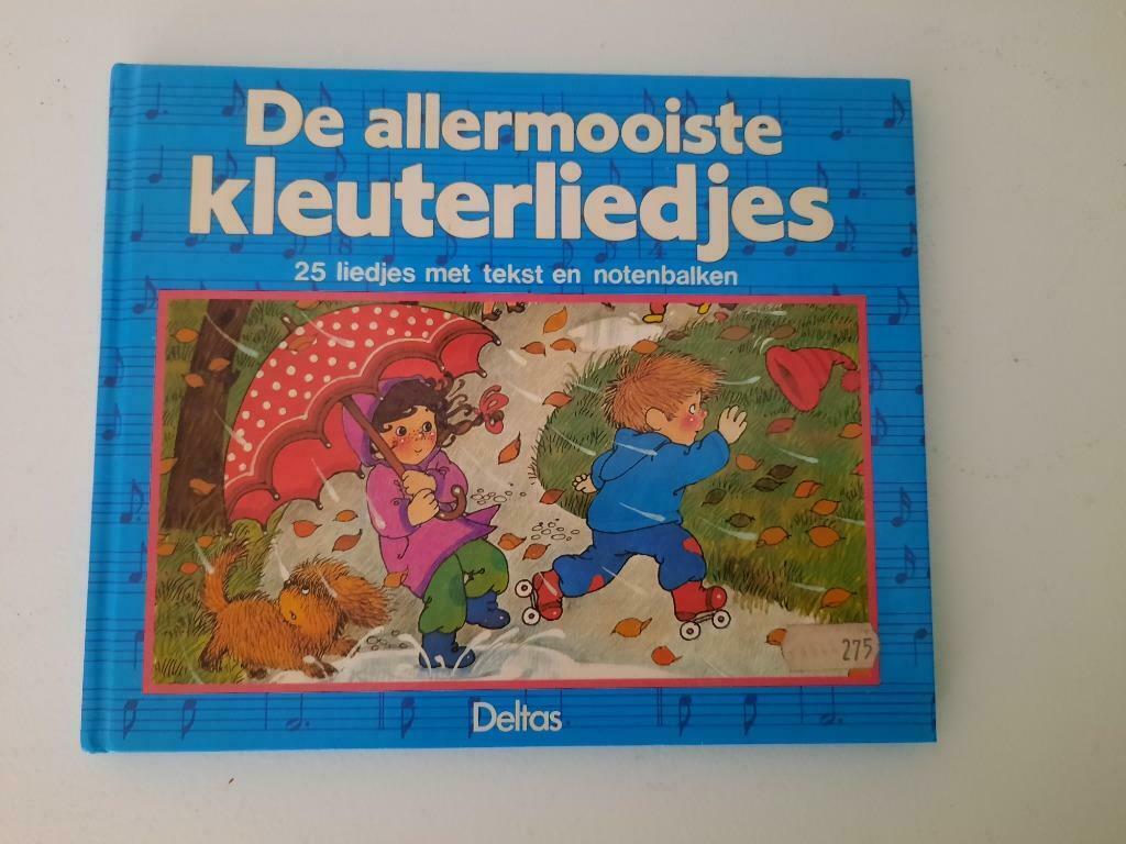 kinderliedjes / boek / met notenbalken, Enlèvement ou Envoi, Comme neuf